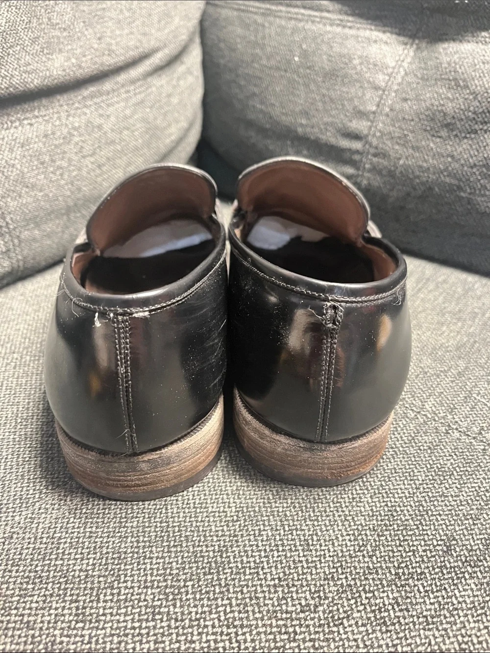 Salvatore Ferragamo Men's Black Leather Bit Loafers - Picture 4 of 5